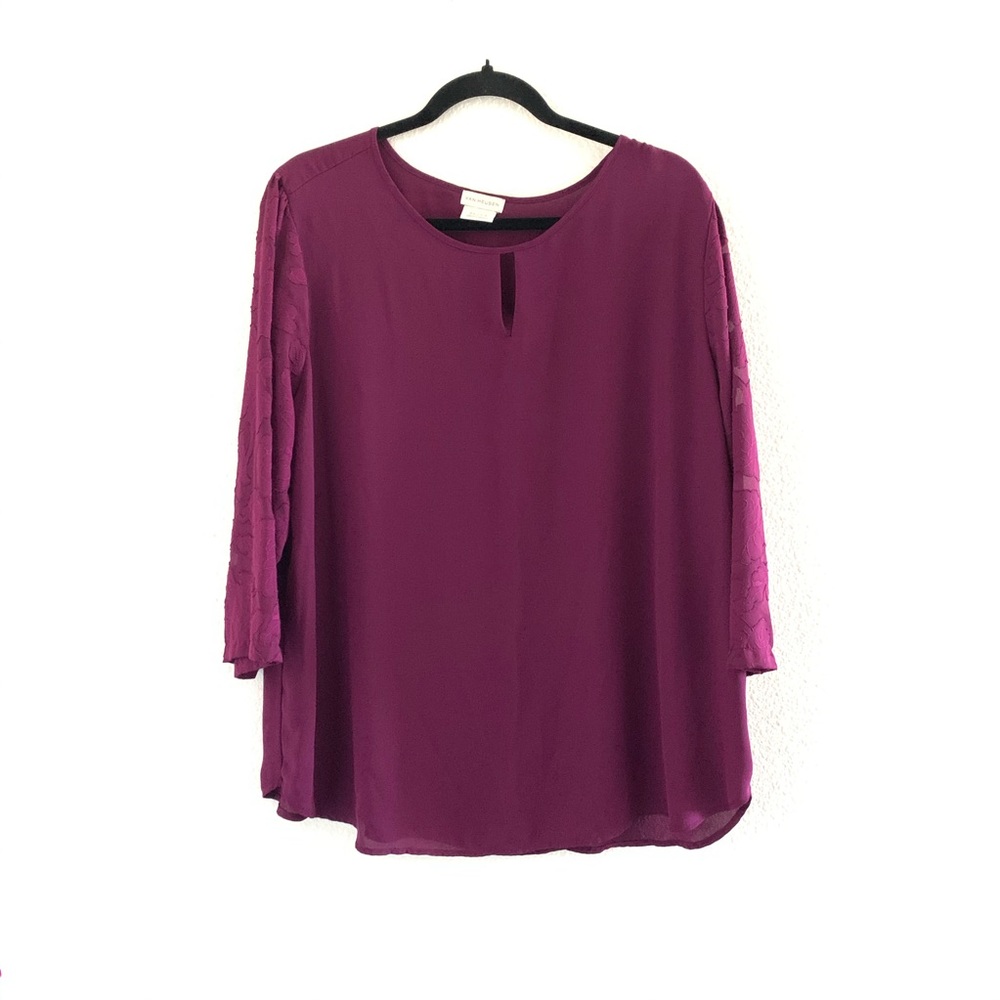 VAN HEUSEN Long Sleeve Blouse